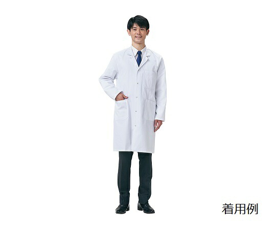 ★ポイント最大16倍★【全国配送可】-白衣（綿100％） 男性用 M LLG　Labware 型番 9414346 　JAN 4589638279980 aso 2-9832-22 ●在庫品 納期約 3営業日-【医療・研究機器】