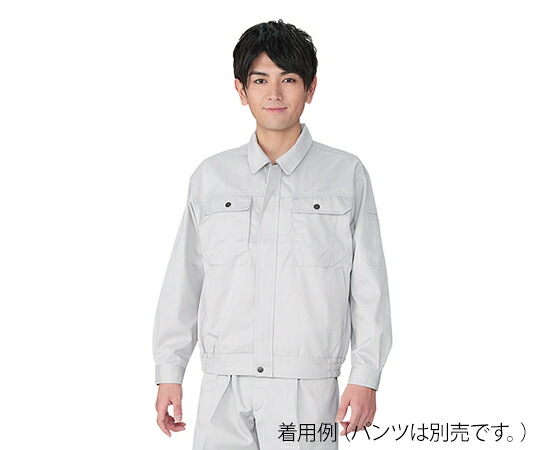 ★ポイント最大16倍★【全国配送可】-ブルゾン　シルバー　6L 自重堂 型番 80500-036-6L 　JAN 4932309380759 aso 3-792-08 ●お取寄品　納期約 6営業日-【医療・研究機器】 5,072円