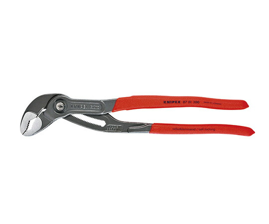 ★ポイント最大16倍★【全国配送可】-ウォーターポンププライヤー　KNIPEXコブラ KNIPEX 型番 8701-300SB 　JAN 4003773014133 aso 3-798-05 ●お取寄品　納期約 6営業日-【医療・研究機器】｜【文具の月島堂】店