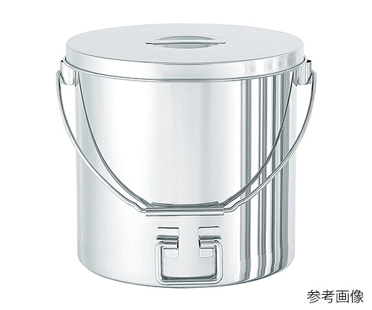 ★ポイント最大16倍★【全国配送可】-吊り下げ式下部取っ手付汎用容器（取手折りたたみ式）　7L MONOVATE（旧：日東金属工業） 型番 STBDF-21 　JAN 4589691022271 aso 3-8420-02 ●お取寄品　納期約 8営業日-【医療・研究機器】｜【文具の月島堂】店