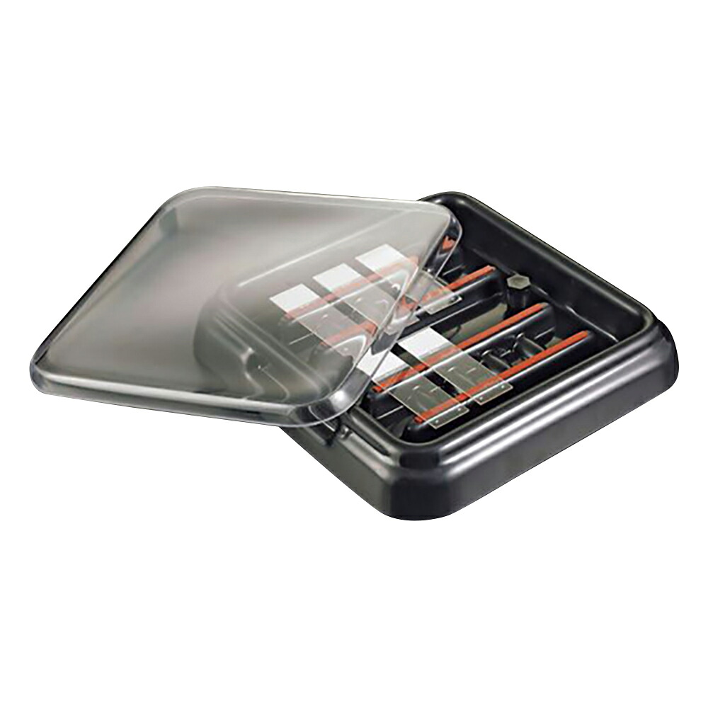 ★ポイント最大16倍★【全国配送可】-染色トレー StainTray(TM) クリアカバー付(小) Simport 型番 M918-1 JAN 4589638201240 aso 3-8609-01 納期約 3営業日-【医療・研究機器】|【文具の月島堂】店