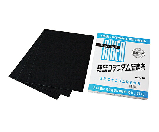 ★尖んがり最大限度16倍★【全国送りとどける可】-布ヤスリ #60 50枚入 理研コランダム 型番 -  JAN 4511308002567 aso 3-9015-52  ●お取寄品 納期約 10取り引き日-【診療・修める備品】