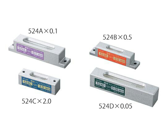 ★ポイント最大16倍★【全国配送可】-水準器（精密フィックスレベル）　感度2mm/m 大菱計器製作所 型番 524C 　JAN 4589849860960 aso 3-9325-06 ●お取寄品　納期約 8営業日-【医療・研究機器】
