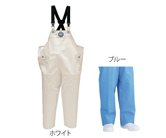 ★ポイント最大16倍★【全国配送可】-サロペット（フィッシャーマンジャケット）　ブルー　LLL 阪神素地 型番 RA-97 　JAN 4518208097044 aso 3-9336-05 ●お取寄品　納期約 6営業日-【医療・研究機器】 6,464円