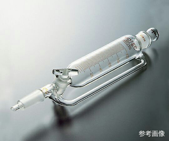 ★ポイント最大16倍★【全国配送可】-平衡形分液ロート（目盛付）　200mL　普通摺合 コスモスビード（VIDTEC） 型番 2157-03-1 aso 3-9607-03 ●お取寄品　納期約 31営業日-【医療・研究機器】｜【文具の月島堂】店