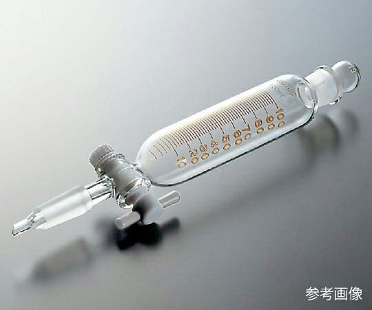 ★ポイント最大16倍★【全国配送可】-滴下ロート（PTFEコック付・目盛付）50mL　透明摺合 コスモスビード（VIDTEC） 型番 2153-01-2 aso 3-9614-01 ●お取寄品　納期約 43営業日-【医療・研究機器】｜【文具の月島堂】店