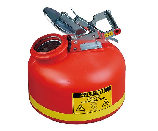 ★ポイント最大16倍★【全国配送可】-廃液回収容器　JUSTRITE（R）　7.5L その他 型番 14762Z 　JAN 4589638216220 aso 3-9785-01 ●在庫品 納期約 3営業日-【医療・研究機器】