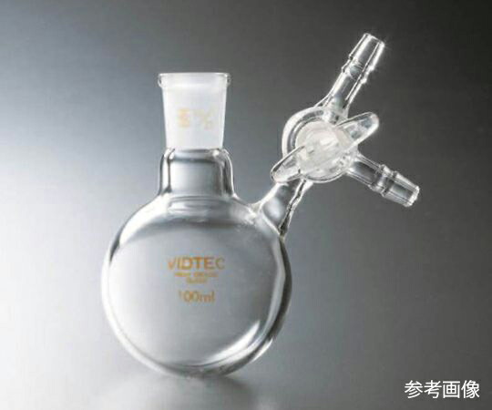 ★ポイント最大16倍★【全国配送可】-丸型シュレンク Gタイプ ガラスコック 300mL 19/38 コスモスビード（VIDTEC） 型番 7031-04-2  aso 4-1526-02  ●お取寄品 納期約 24営業日-【医療・研究機器】