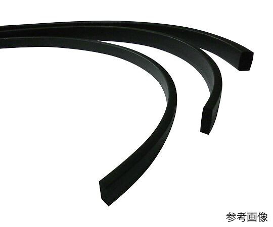 ★ポイント最大16倍★【全国配送可】-フッ素ゴムスポンジ紐　角　10×10mm その他 型番 - aso 4-2124-04 ●お取寄品　納期約 10営業日-【医療・研究機器】