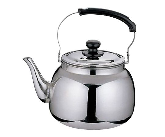 ★ポイント最大16倍★【全国配送可】-ステンレス製やかん　4L オオモリ 型番 OM59-04 　JAN 4582219967979 aso 4-244-01 ●在庫品 納期約 3営業日-【医療・研究機器】