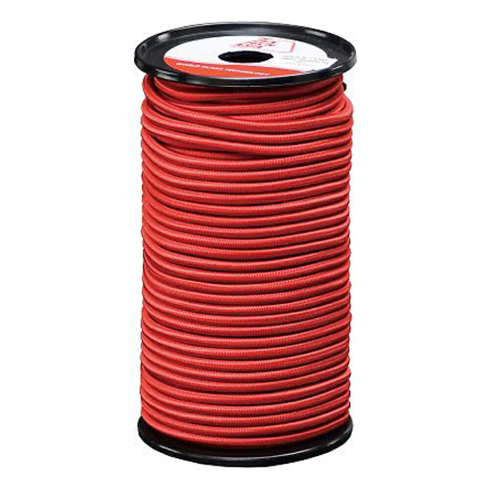 ★ポイント最大16倍★【全国配送可】-ショックコード　50m巻　赤　Φ5mm Tex Technology 型番 110477 aso 4-2489-03 ●お取寄品　納期約 8営業日-【医療・研究機器】