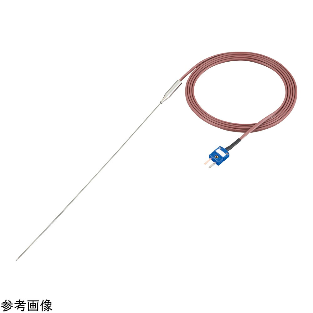 ★ポイント最大16倍★【全国配送可】-T熱電対（シース型）オメガコネクタ φ3.2mm 500mm アズワン 型番 T-32500-C 　JAN 4582619628760 aso 4-3887-06 ●在庫品 納期約 3営業日-【医療・研究機器】