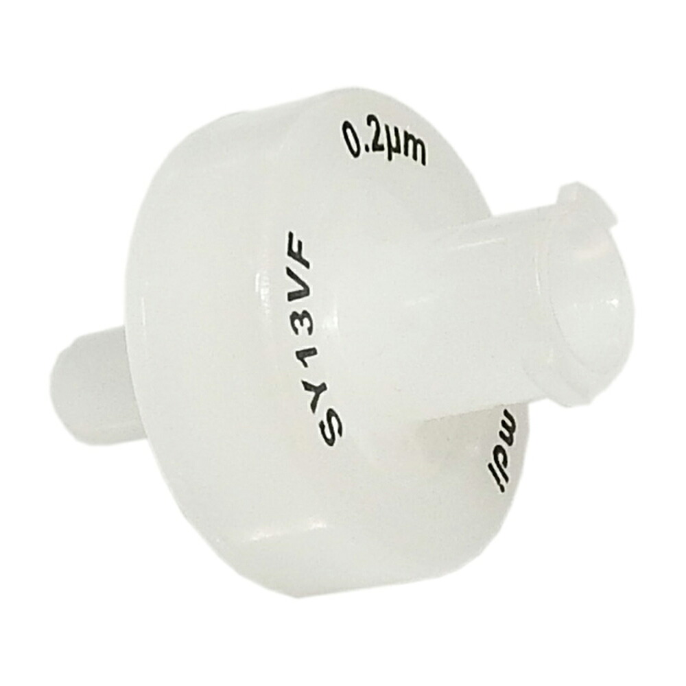 ★ポイント最大16倍★【全国配送可】-シリンジフィルター φ13mm 0.2μm 100個入 その他 型番 SYVF0301MNXX204 　JAN 4582619654509 aso 4-4147-03 ●在庫品 納期約 3営業日-【医療・研究機器】