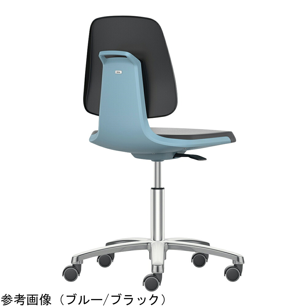 ★ポイント最大16倍★【全国配送可】-ラボチェアー（LABSIT）フットリング無し グレー/ブラック Bimos 型番 6287730 　JAN 4582619643244 aso 4-4196-02 ●在庫品 納期約 3営業日-【医療・研究機器】 39,703円