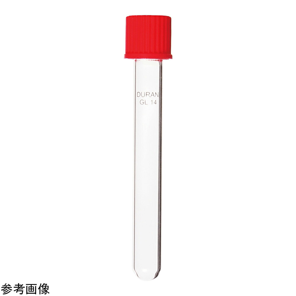 ★ポイント最大16倍★【全国配送可】-ねじ口試験管（PBTキャップ付）6mL 50本入 SCHOTT/DURAN 型番 261351155 　JAN 4032051038004 aso 4-4348-01 ●在庫品 納期約 3営業日-【医療・研究機器】