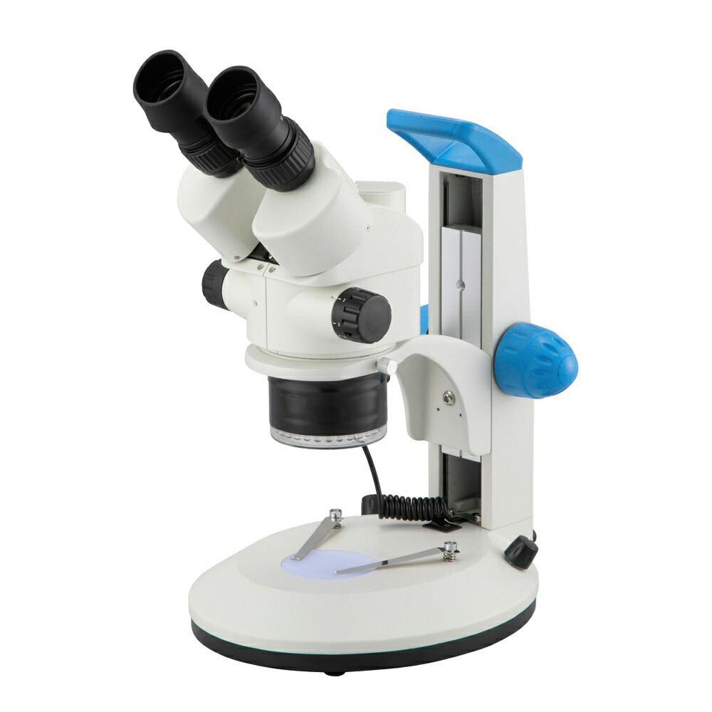 ★尖んがり最大限度16倍★【全国送りとどける可】-もの忠実やかマイクロスコープ（LED輪っか照明ランプ内蔵）双眼 余分の物 型番 SZ-3500-LR  JAN 4582619653489 aso 4-4776-01  ●店卸し資産品 納期約 3取り引き日-【診療・練習曲装置】