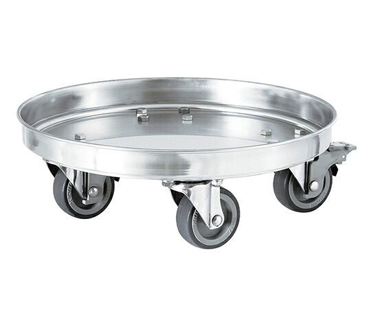 ★ポイント最大16倍★【全国配送可】-タンク運搬台車 φ360mm用（SUS・ウレタン車） MONOVATE（旧：日東金属工業） 型番 KMS-36  JAN 4560132183287 aso 4-5626-01  ●お取寄品 納期約 6営業日-【医療・研究機器】