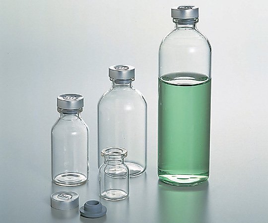 ★尖んがり最大限度16倍★【全国送りとどける可】-バイアル瓶 50mL 澄み切った 50本入 マルエム 型番 No.7  aso 5-111-07  ●店卸し資産品 納期約 3取り引き日-【診療・修める備品】