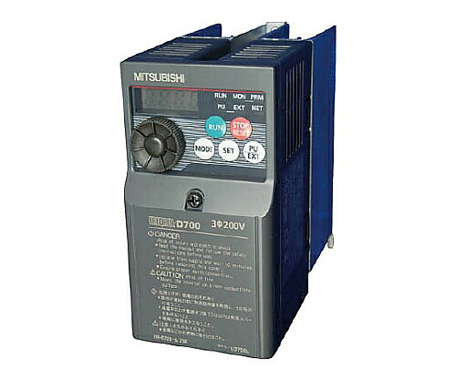 ★ポイント最大16倍★【全国配送可】-汎用インバータ FREQROL-D700シリーズ　200～240V　4.2A 三菱電機 型番 FR-D720-0.75K aso 61-3561-66 ●お取寄品　納期約 8営業日-【医療・研究機器】