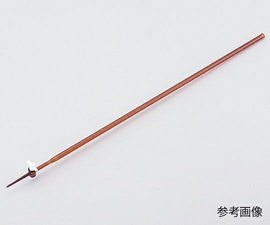 ★ポイント最大16倍★【全国配送可】-ビュレット硼珪酸ガラス製　PTFE活栓付　茶褐色　50mL その他 型番 aso 6-254-04 納期約 3営業日-【医療・研究機器】｜【文具の月島堂】店 8,734円