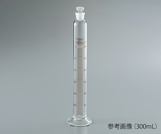 ★尖んがり最大限度16倍★【全国送りとどける可】-PYREX(R) JIS 有栓メスシリンダー 1000mL コーニング・PYREX 型番 3002JIS-1L  aso 62-4865-38  ●店卸し資産品 納期約 3手懸ける日-【診療・修める機材】 容器・試験管-花・ガーデン・DIY-その他