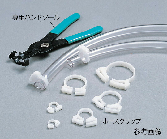 ★ポイント最大16倍★【全国配送可】-スナッパーホースクリップ（デルリン（R）製） φ11.8-13.6mm 1袋（100個入） ヘラマンタイトン 型番 SNP-6  JAN 4944387501100 aso 6-654-03  ●在庫品 納期約 3営業日-【医療・研究機器】