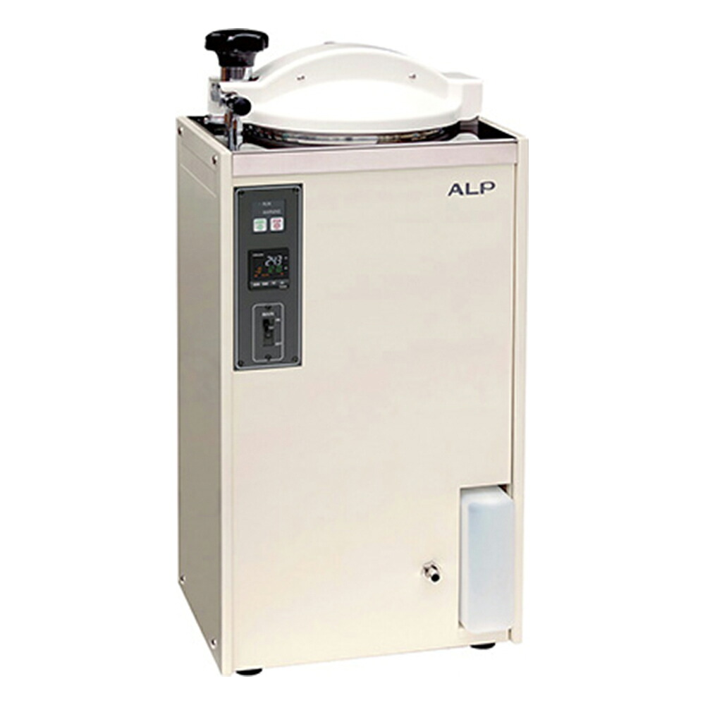 ★ポイント最大16倍★【全国配送可】-小型高圧蒸気滅菌器　22L アルプ 型番 KTR-2346A aso 6-9743-32 ●在庫品 納期約 3営業日-【医療・研究機器】 165,259円