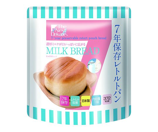 ★ポイント最大16倍★【全国配送可】-7年保存レトルトパン The Next Dekade ミルクブレッド 1箱（50食入） グリーンケミー 型番 　JAN 4514453705031 aso 7-7229-01 ●お取寄品　納期約 17営業日-【医療・研究機器】｜【文具の月島堂】店