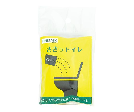 ★ポイント最大16倍★【全国配送可】-ささっトイレ 100回分 1セット（100個入） 三和製作所（医療・教育） 型番 401-948 　JAN 4562363581238 aso 7-8991-02 ●お取寄品　納期約 8営業日-【医療・研究機器】｜【文具の月島堂】店