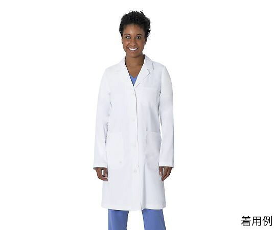 ★ポイント最大16倍★【全国配送可】-THE　WHITE　COAT　レディス白衣（ミニマリストシリーズ）　LL相当 Healing Hands 型番 5161-L aso 7-9274-04 ●在庫品 納期約 3営業日-【医療・研究機器】