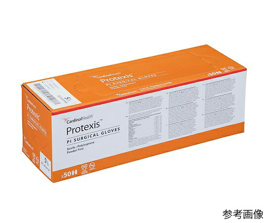 ★ポイント最大16倍★【全国配送可】-ディスポーザブル 合成ゴム(ポリイソプレン)製手術用手袋 プロテキシス PI 5.5 クリーム 50双入 カーディナルヘルス 型番 2D72PT55X aso 7-9298-01 ●お取寄品 納期約 6営業日-【医療・研究機器】|【文具の月島堂】店