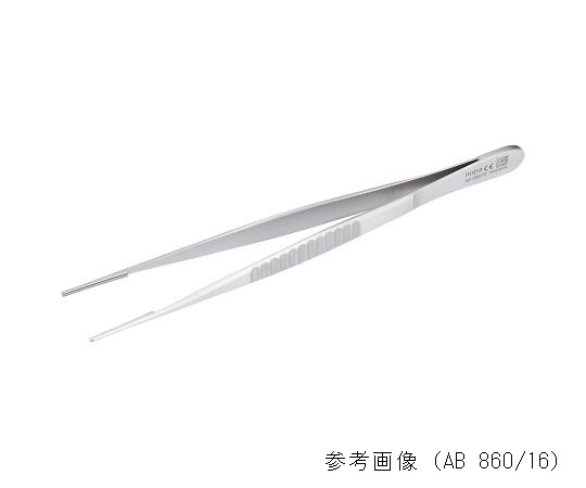 ★ポイント最大16倍★【全国配送可】-アトラウマピンセット　直　先端幅3.5mm　全長300mm nopa 型番 AB 866/30 　JAN 4589638390586 aso 7-9441-14 ●在庫品 納期約 3営業日-【医療・研究機器】 7,935円