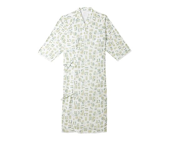 ★ポイント最大16倍★【全国配送可】-ケアねまき　モスグリーン　M エンゼル（介護用品） 型番 5074 　JAN 4975520760368 aso 7-9595-02 ●お取寄品　納期約 8営業日-【医療・研究機器】