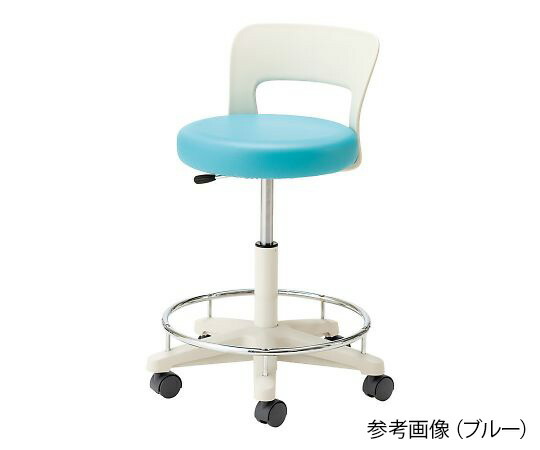 ★ポイント最大16倍★【全国配送可】-メディカルソフトスツール　ハイタイプ・背付き・リング付　510×670mm　ピンク 東洋事務器工業 型番 CA-16RL-Z aso 7-9892-03 ●お取寄品　納期約 19営業日-【医療・研究機器】