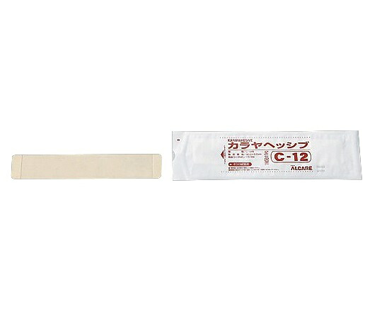 ★ポイント最大16倍★【全国配送可】-カラヤヘッシブ・クリアータイプ C-12号 300×50mm 1箱（10枚入） アルケア 型番 15184 　JAN 4900070151847 aso 8-3597-04 ●お取寄品　納期約 6営業日-【医療・研究機器】