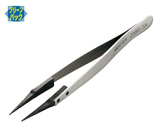 ★尖んがり最大限度16倍★【全国送りとどける可】-MEISTER毛抜き 細 PEEK RUBIS 型番 258S/PEEK-SA  JAN 4560111748827 aso 9-5690-01  納期約 3取り引き日-【診療・修する設備】