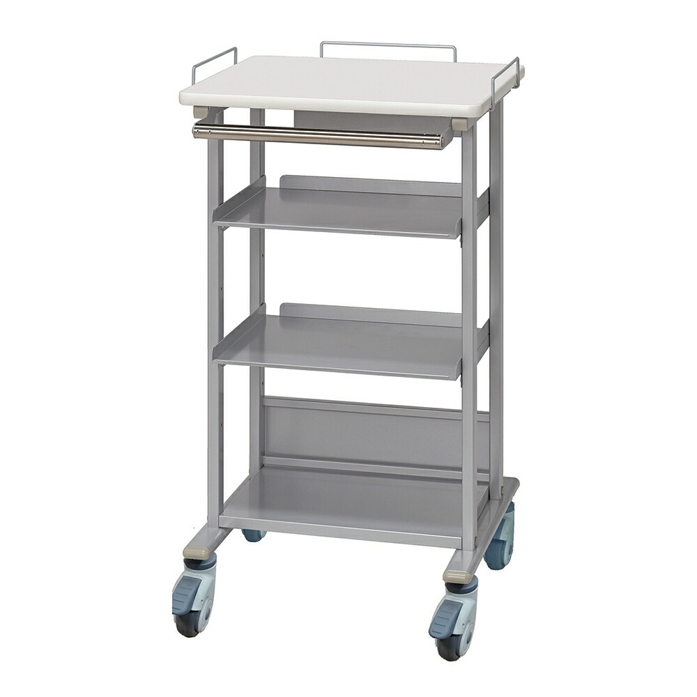 ★ポイント最大16倍★【全国配送可】-電子カルテカート ナカキン 型番 DCT-90C-W 　JAN 4542883003809 aso 63-8463-25 ●お取寄品　納期約 6営業日-【医療・研究機器】