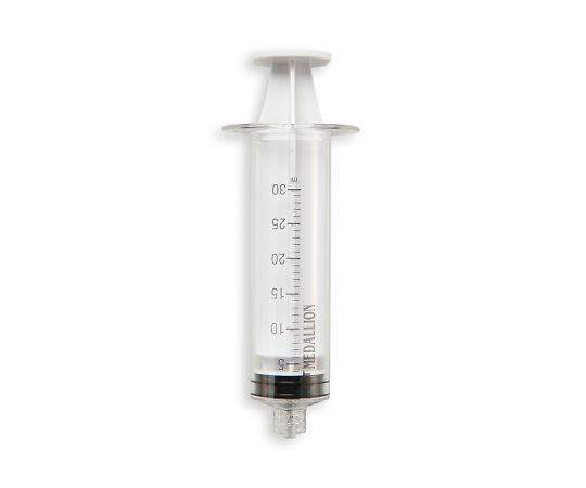 ★尖んがり最大限度16倍★【全国送りとどける可】-メダリオンシリンジ 30mL 白 1箱（25個入） 取りえ医学的 型番 MSS131E  aso 64-1033-33  ●お取寄品 納期約 7取り引き日-【診療・練習曲計器】