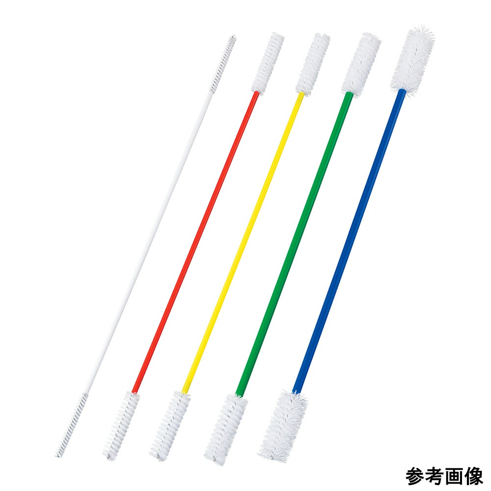 ★ポイント最大16倍★【全国配送可】-両端ブラシ　(青)　太　500mm　3本入 その他 型番 40-50020 　JAN 4580198971468 aso 66-0012-33 ●在庫品 納期約 3営業日-【医療・研究機器】