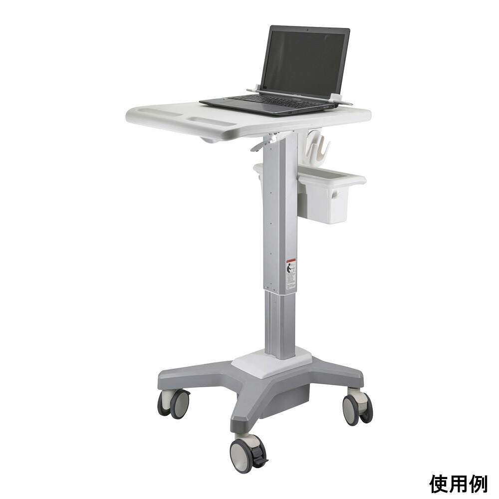 ★ポイント最大16倍★【全国配送可】-パソコンカート 本体 Highgrade Technology 型番 CSN020 JAN 4582619693379 aso 8-619-01 納期約 3営業日-【医療・研究機器】|【文具の月島堂】店