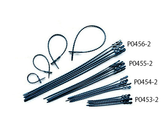 ★ポイント最大16倍★【全国配送可】-クイックリピートタイ 320mm 1袋（100本入） Detectamet 型番 P0456-2 aso 4-1273-04 ●在庫品 納期約 8営業日-【医療・研究機器】 7,213円