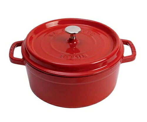 ★ポイント最大16倍★【全国配送可】-ストウブ ピコ・ココット ラウンド 24cm チェリー 40509-835 ストウブ 型番 8874110 aso 61-6534-84 ●在庫品 納期約 6営業日-【医療・研究機器】 26,455円