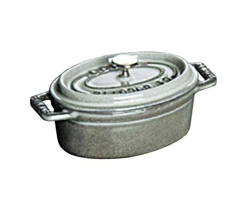 ★ポイント最大16倍★【全国配送可】-ストウブ ピコ・ココット オーバル 27cm グレー 40500-276 ストウブ 型番 6724400 aso 61-6535-08 ●在庫品 納期約 6営業日-【医療・研究機器】
