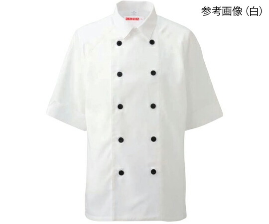 ★ポイント最大16倍★【全国配送可】-コックシャツ（男女兼用） グレー L KAZEN 型番 416-86 L  JAN 4562212942135 aso 61-9875-24  ●お取寄品 納期約 7営業日-【医療・研究機器】
