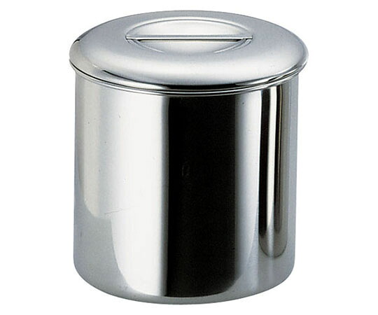 ★ポイント最大16倍★【全国配送可】-エコクリーン18-8内蓋式キッチンポット（目盛付）18cm 本間製作所 型番 AEK1106 　JAN 4954057003186 aso 62-6385-88 ●在庫品 納期約 7営業日-【医療・研究機器】｜【文具の月島堂】店