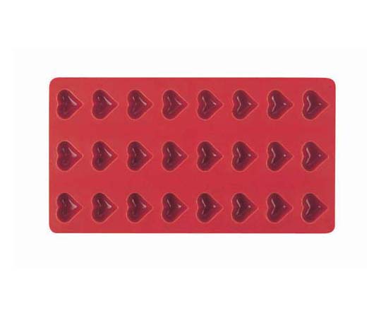 ★ポイント最大16倍★【全国配送可】-ゼリーフレックスモルドSG03 ハート(24ヶ取) Marttellato（マルテラート） 型番   aso 62-6570-25  ●お取寄品 納期約 7営業日-【医療・研究機器】