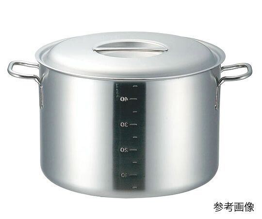 ★ポイント最大16倍★【全国配送可】-プロデンジ 半寸胴鍋 目盛付 21cm(5.0L) 本間製作所 型番 012177 　JAN 4954057537216 aso 62-8157-61 ●在庫品 納期約 6営業日-【医療・研究機器】