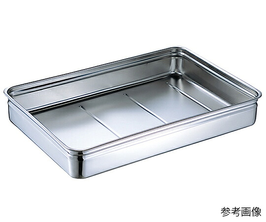 ★ポイント最大16倍★【全国配送可】-スギコ 18-8 番重 中 深型11cm スギコ産業 型番 SH-4735-11  JAN 4580128945934 aso 63-5533-46  ●お取寄品 納期約 5営業日-【医療・研究機器】