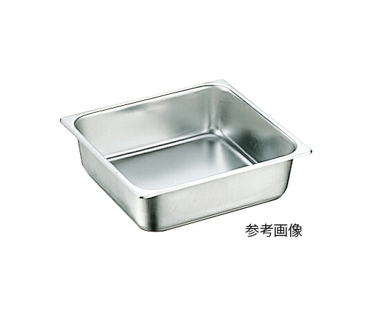 ★ポイント最大16倍★【全国配送可】-スギコ 18-8 ホテルパン 2/3サイズ 12.8L スギコ産業 型番 SH-1806 　JAN 4560125838477 aso 63-5533-93 ●在庫品 納期約 5営業日-【医療・研究機器】