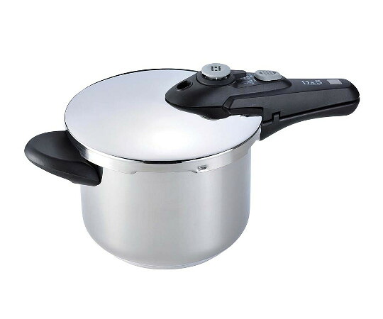 ★ポイント最大16倍★【全国配送可】-D＆S プレッシャークッカー 圧力鍋 4.5L DSPC6027 日本洋食器 型番 1027900  JAN 4560158176027 aso 63-7108-03  ●お取寄品 納期約 6営業日-【医療・研究機器】